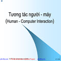 Tương tác người - máy